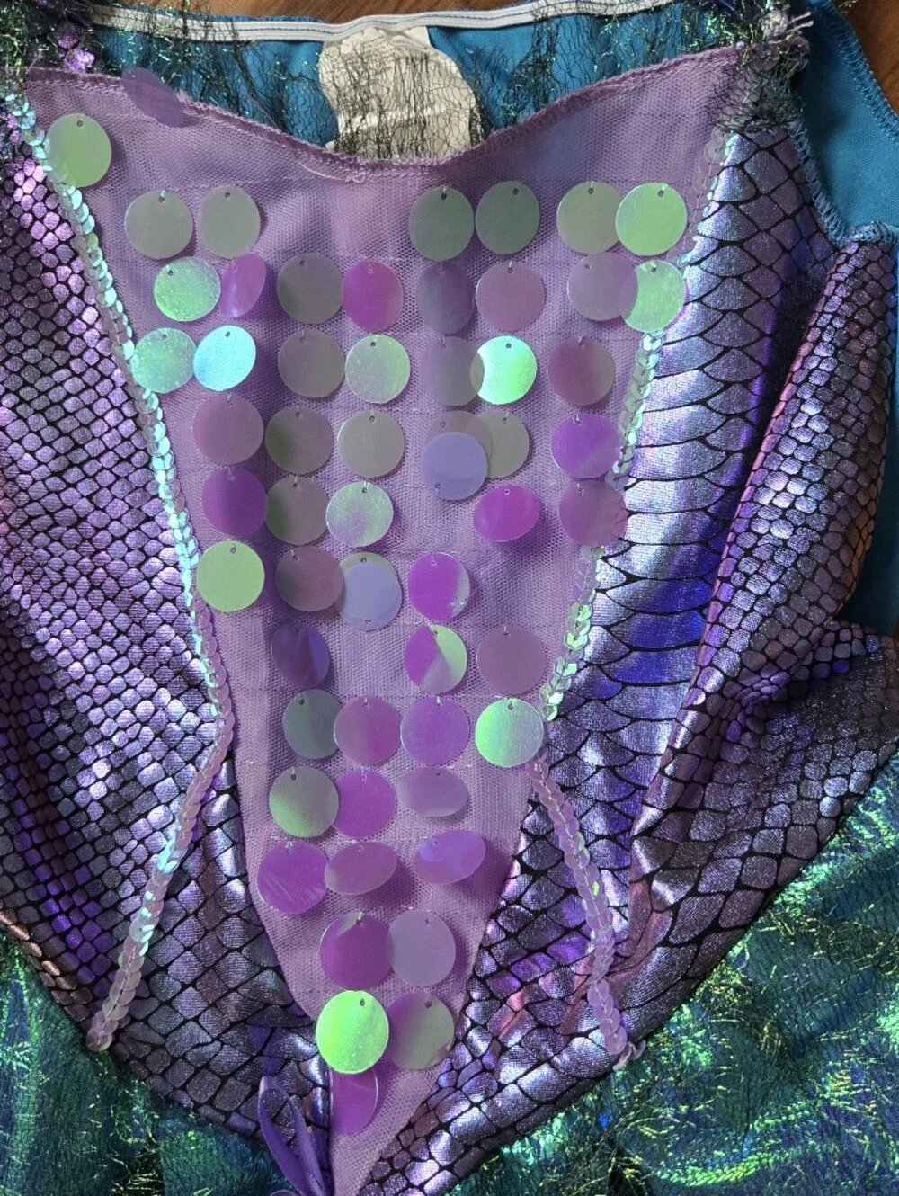 Purple Metallic Dragonfly Halloween Costume Wings & Antenna Headband GUC Medium